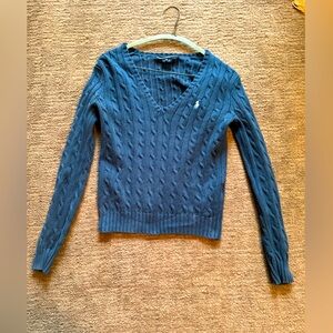 Medium Ralph Lauren Sport Cable Knit Sweater